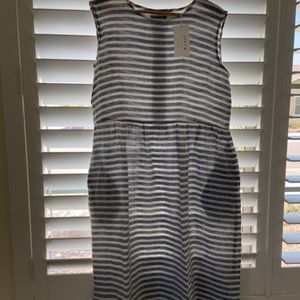 NWT Bespoke Sleeveless 100% Linen Dress - Handmade in Lithuania